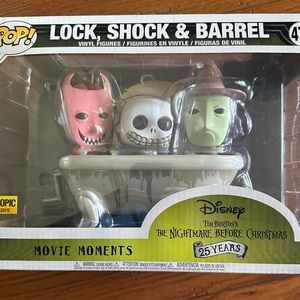 Funko POP Nightmare Before Christmas 25th Anniversary Lock, Shock, and Barrel